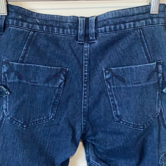 French Connection Womens Skinny Jeans Blue Medium Washed AU 10 Zip Fly - Picture 6 of 9